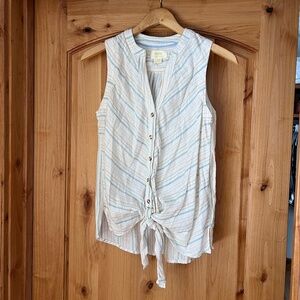 Anthropologie Sleeveless Blouse